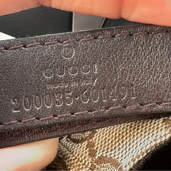 Gucci Beige and Brown Monogram Baseball Cap - Picture 5 of 9